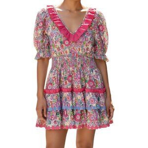 Alden Adair Kelsey Dress in Happy Daze Print